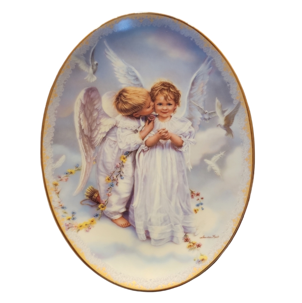 RECO | Angel Kisses Vintage Collector's Plate